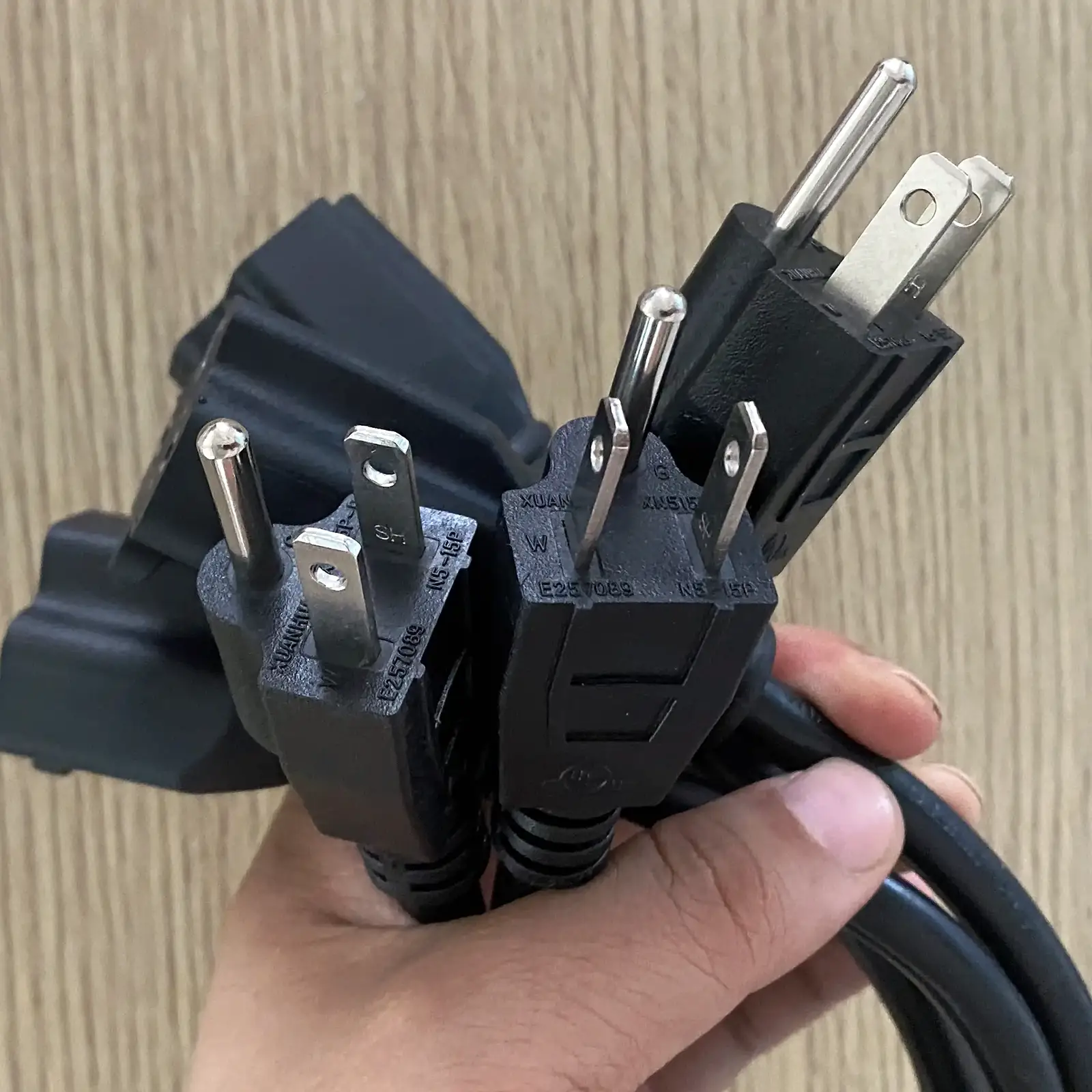 American NEMA 5-15 Power Supply Cords JT-3