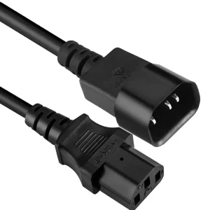 IEC C14 to C13 Power Extension Cable