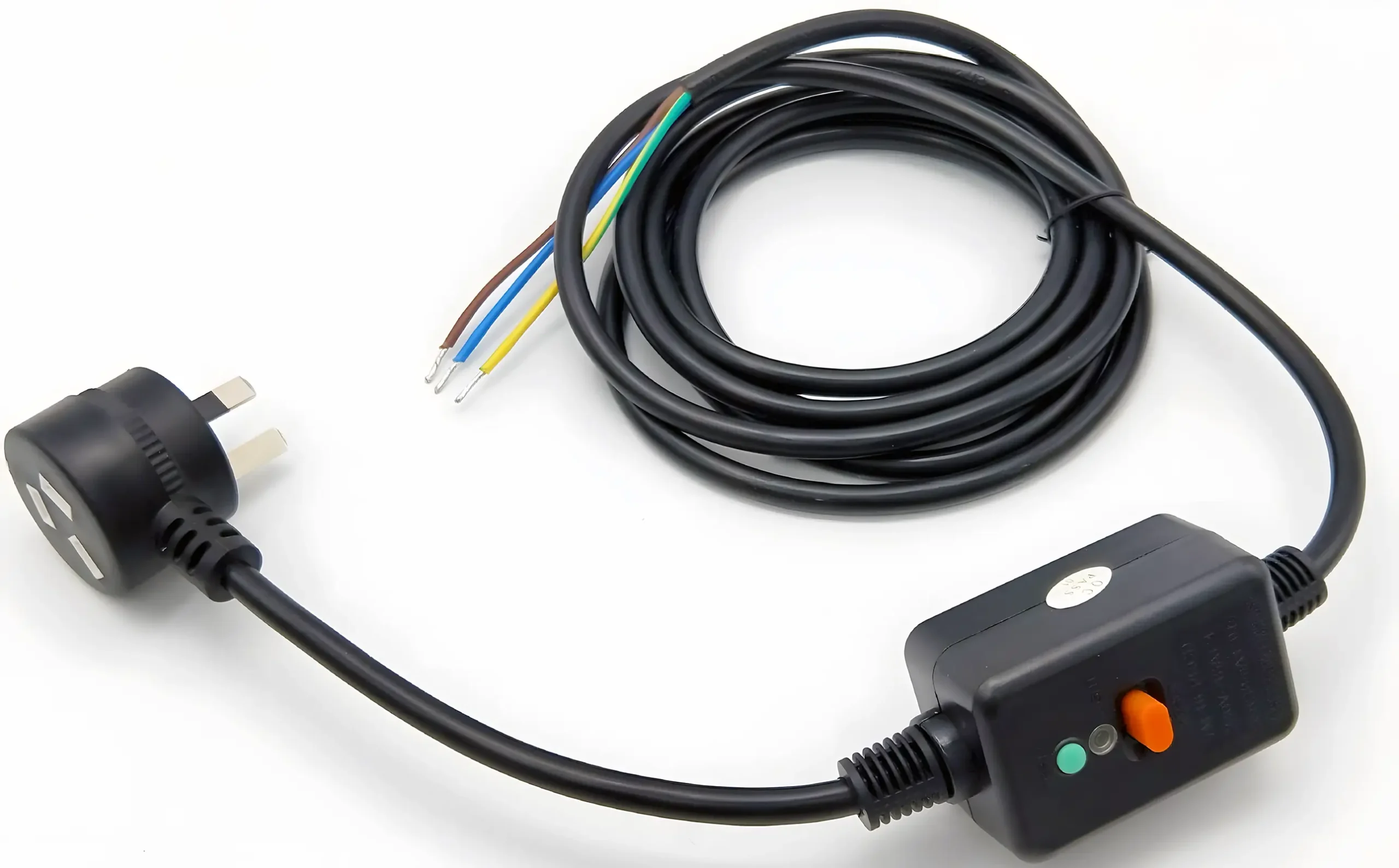 Leakage Protector Australian Piggy Back Power Cord with In-line GFCI