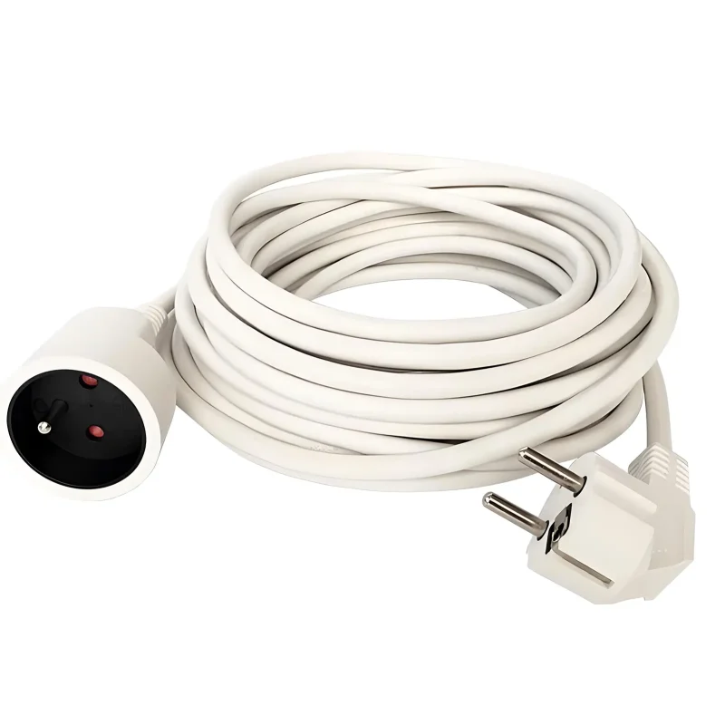 CE & NF Certified French Extension Cord | Schuko (CEE 7/7) Plug to ...