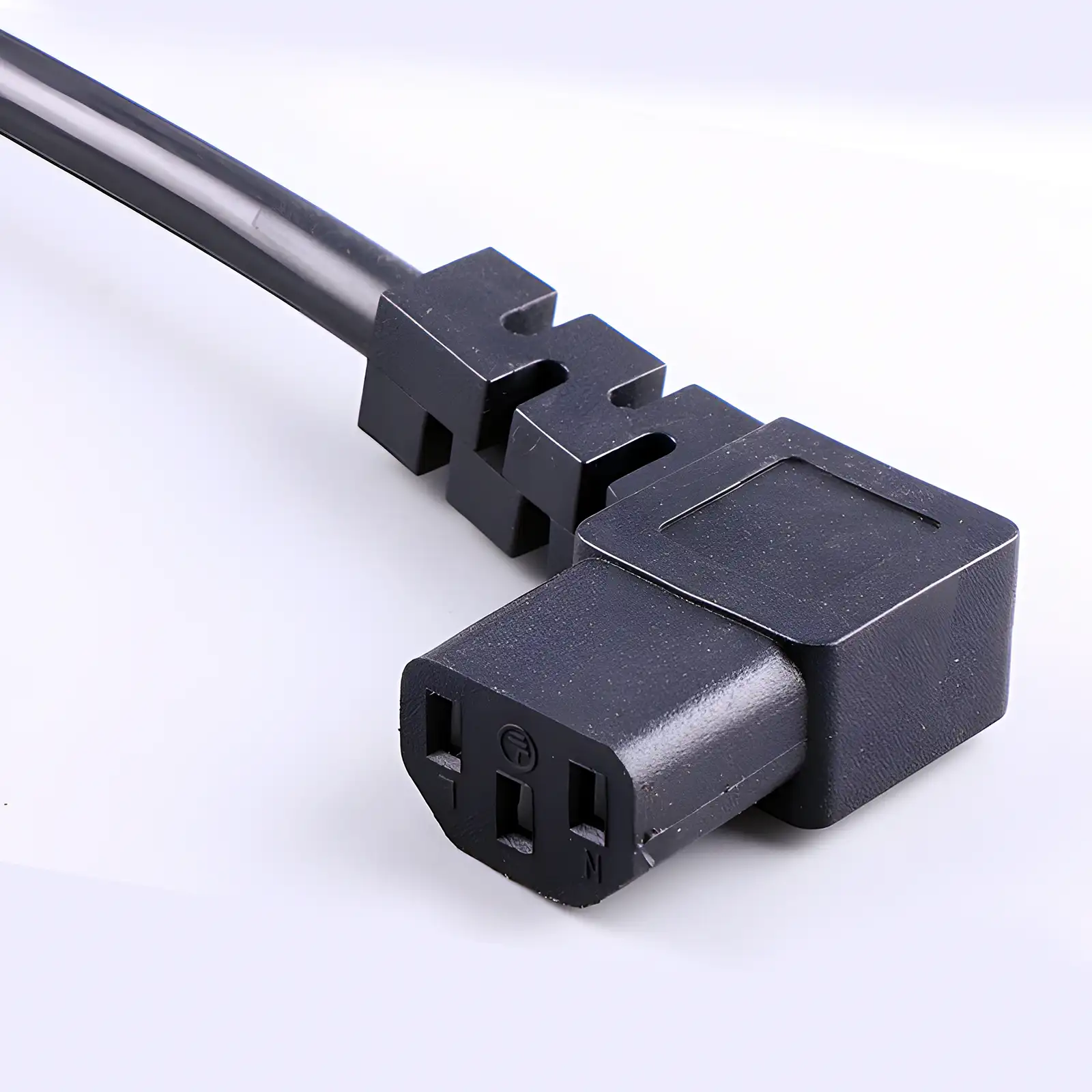 IEC C13 Left Angle Power Cord