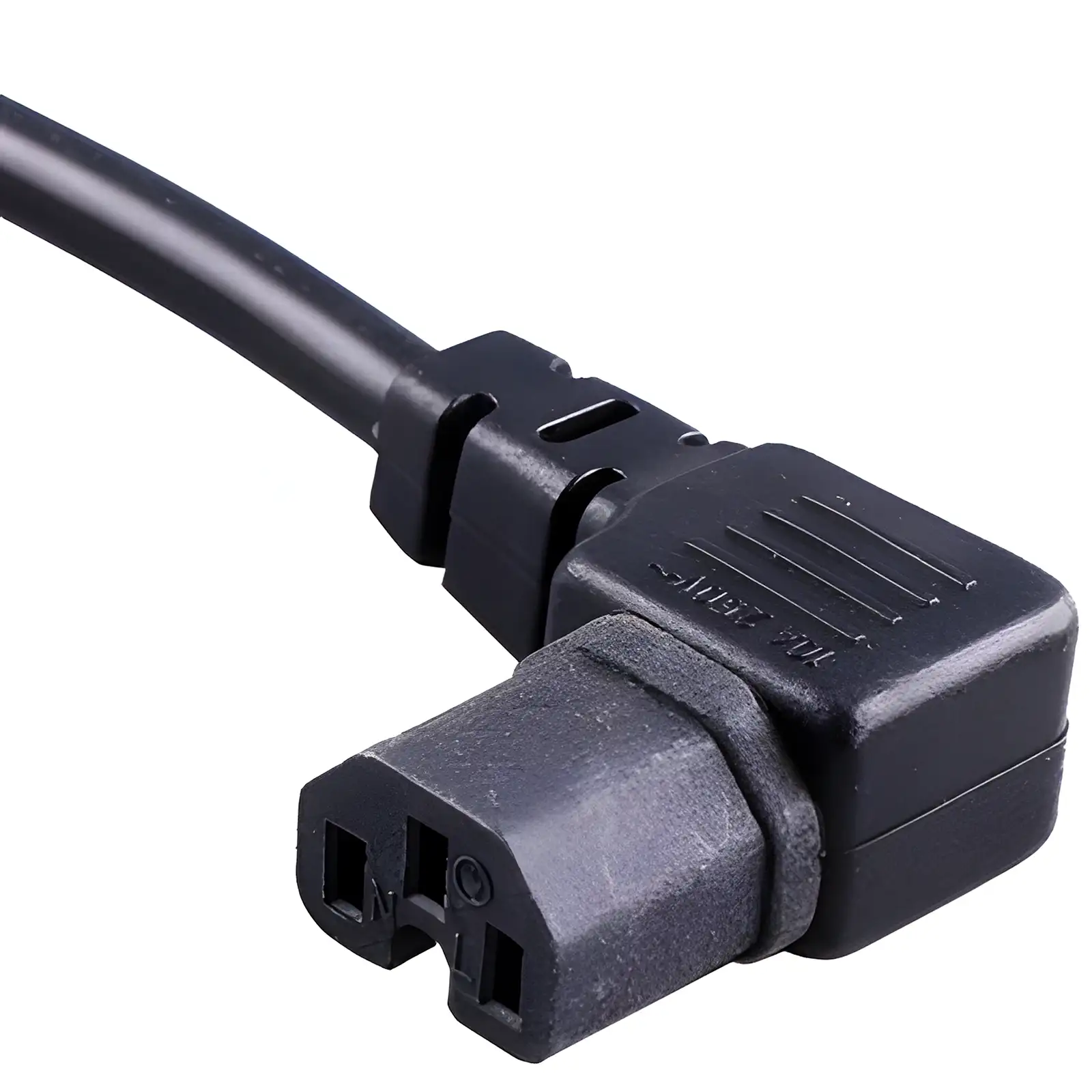 IEC C15 Power Cord Right Angle