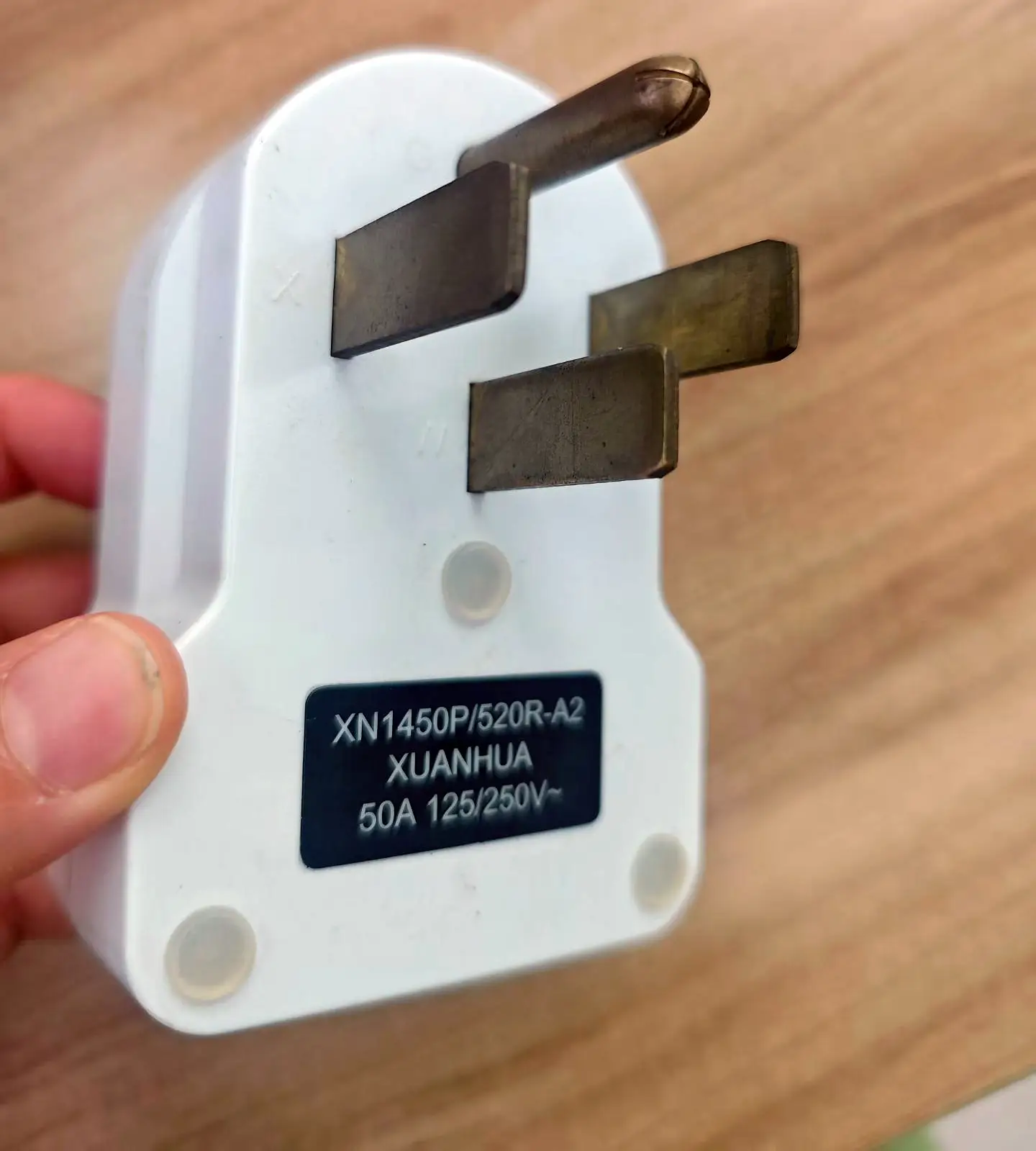 NEMA 14-50 Plug Adapter 5-20R With Overload Protection