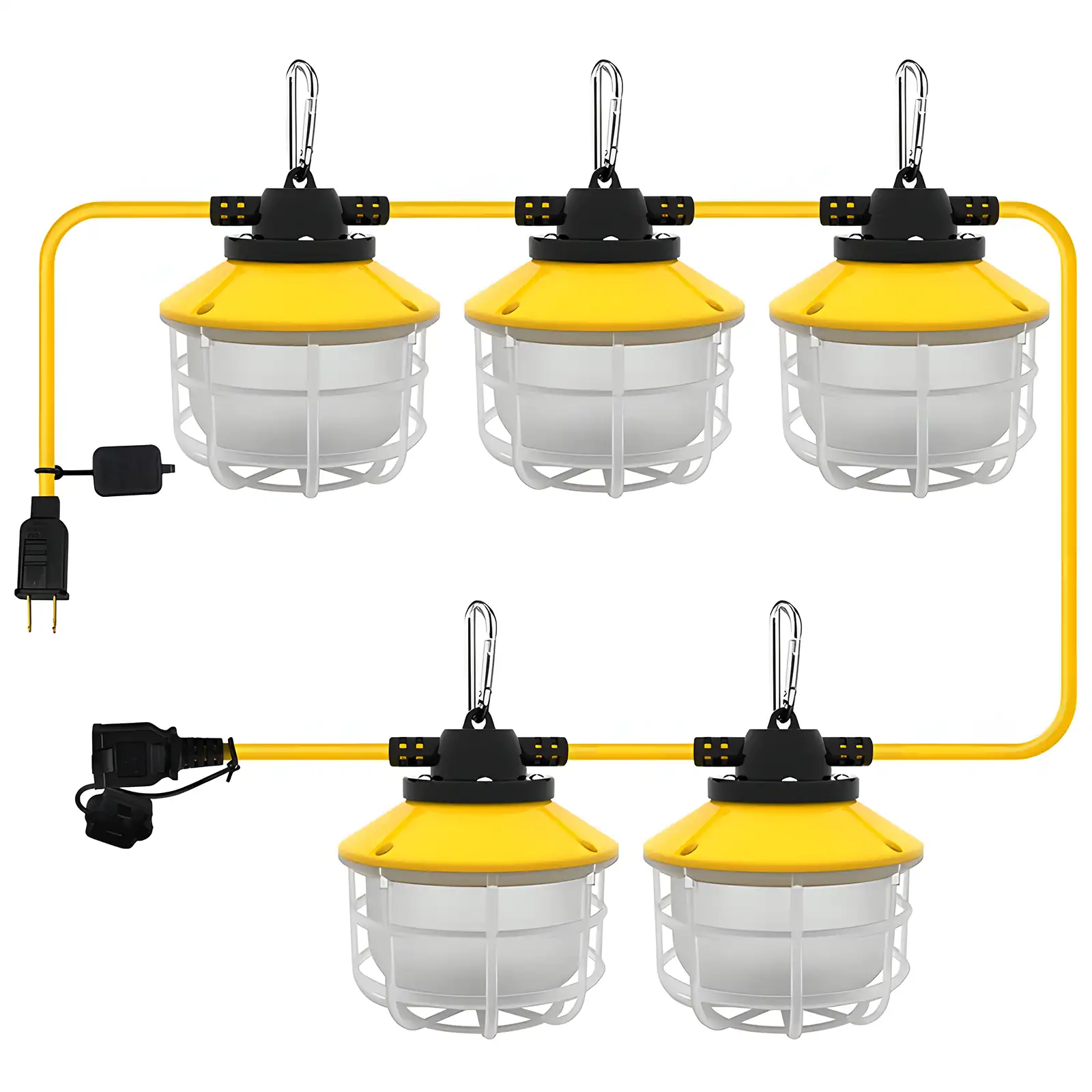 50 Ft Temporary string lights Waterproof IP65