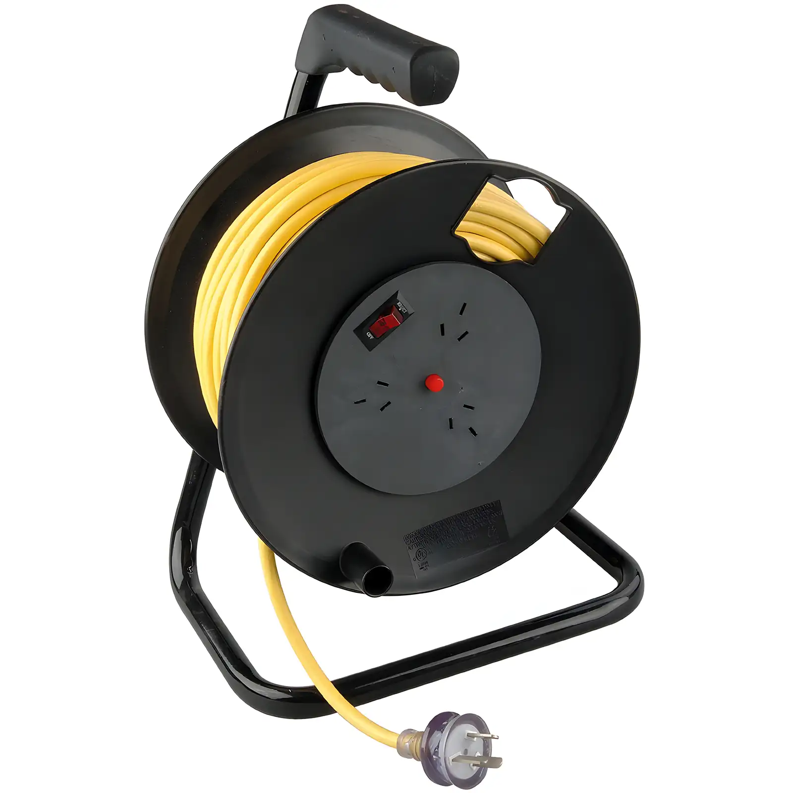 Australian Mains Extension Cord Reel 3-Outlets