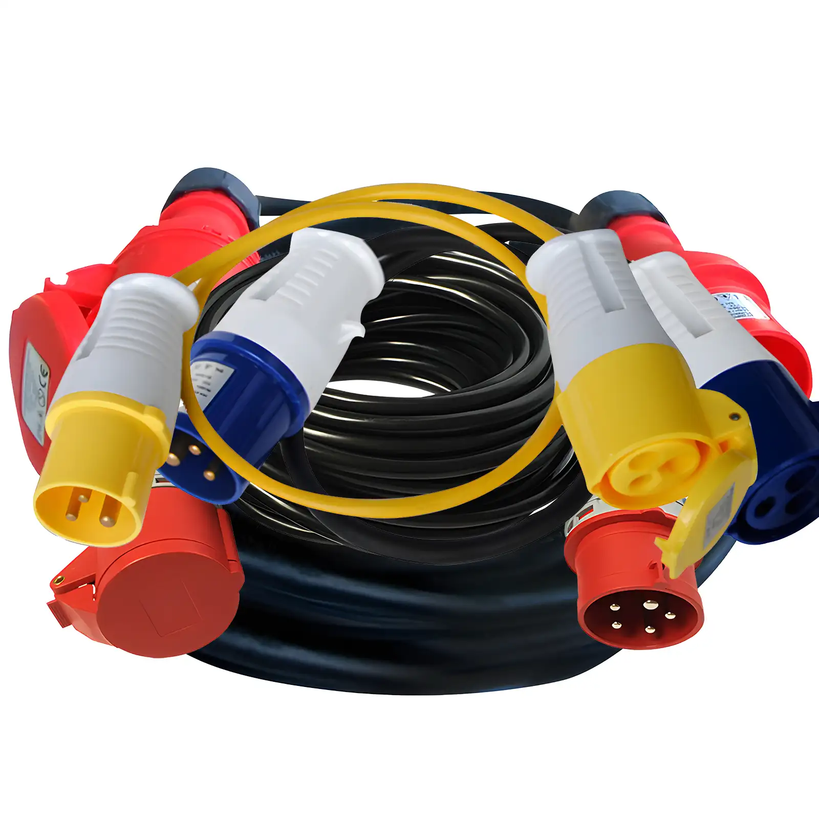 IEC 60309 Extension Cords Power Distribution Cable Extender