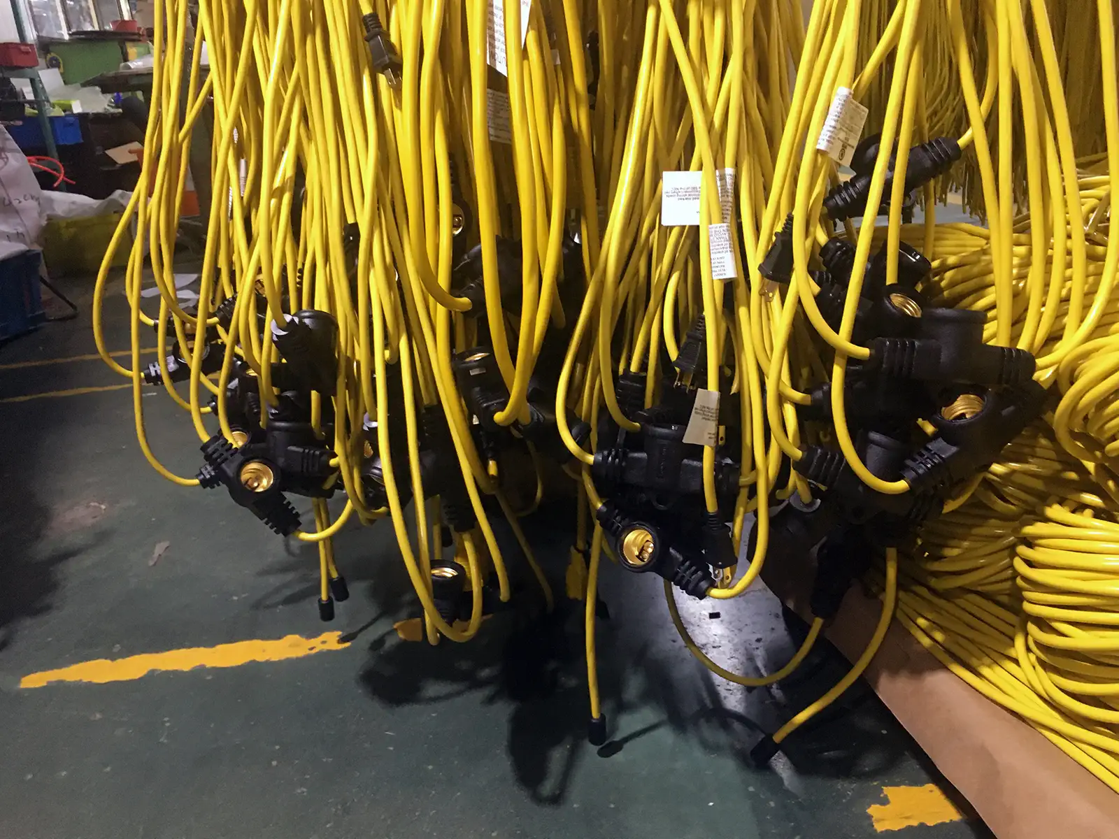 NEMA 1-15 Temporary Lighting String 50FT