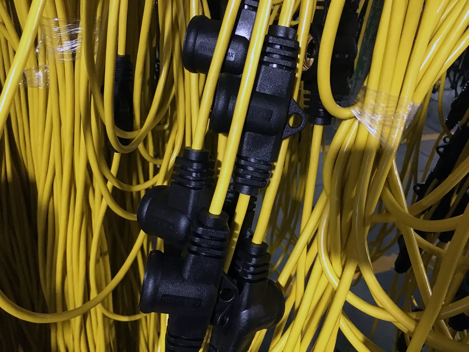 NEMA 5-15 Temporary Lighting String 100FT