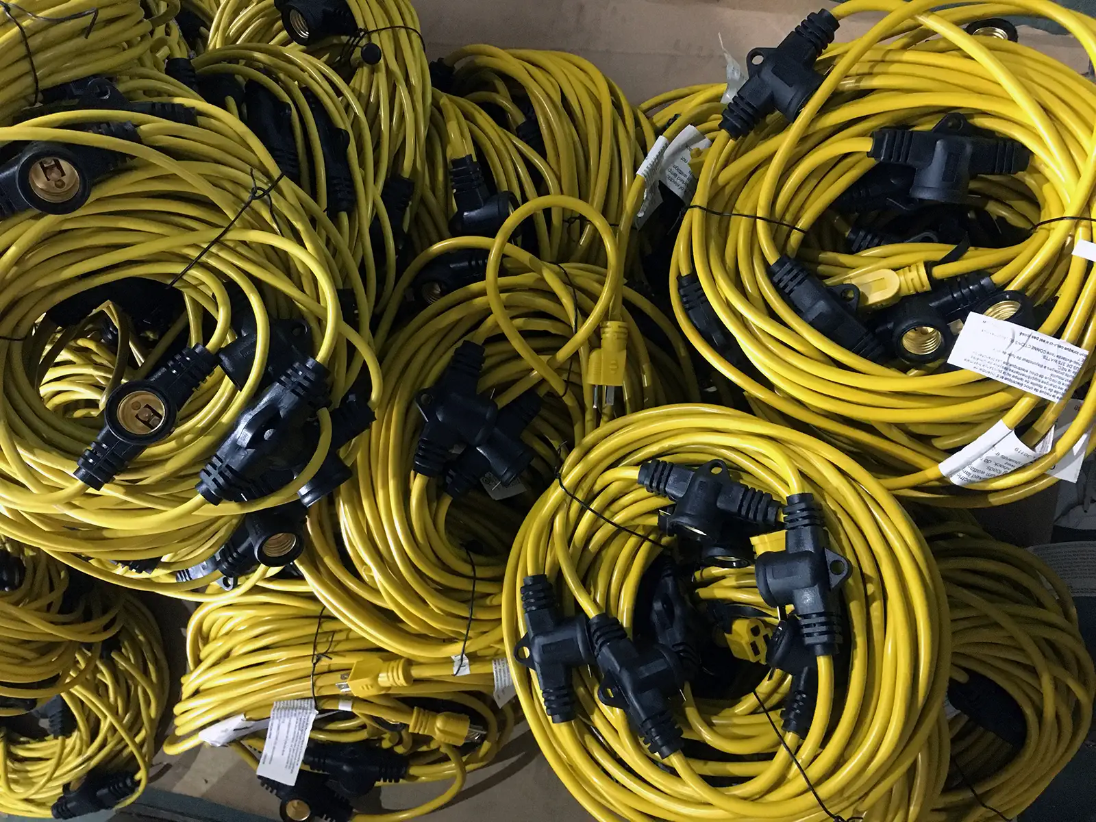 NEMA 5-15 Temporary Lighting String Manufacturer