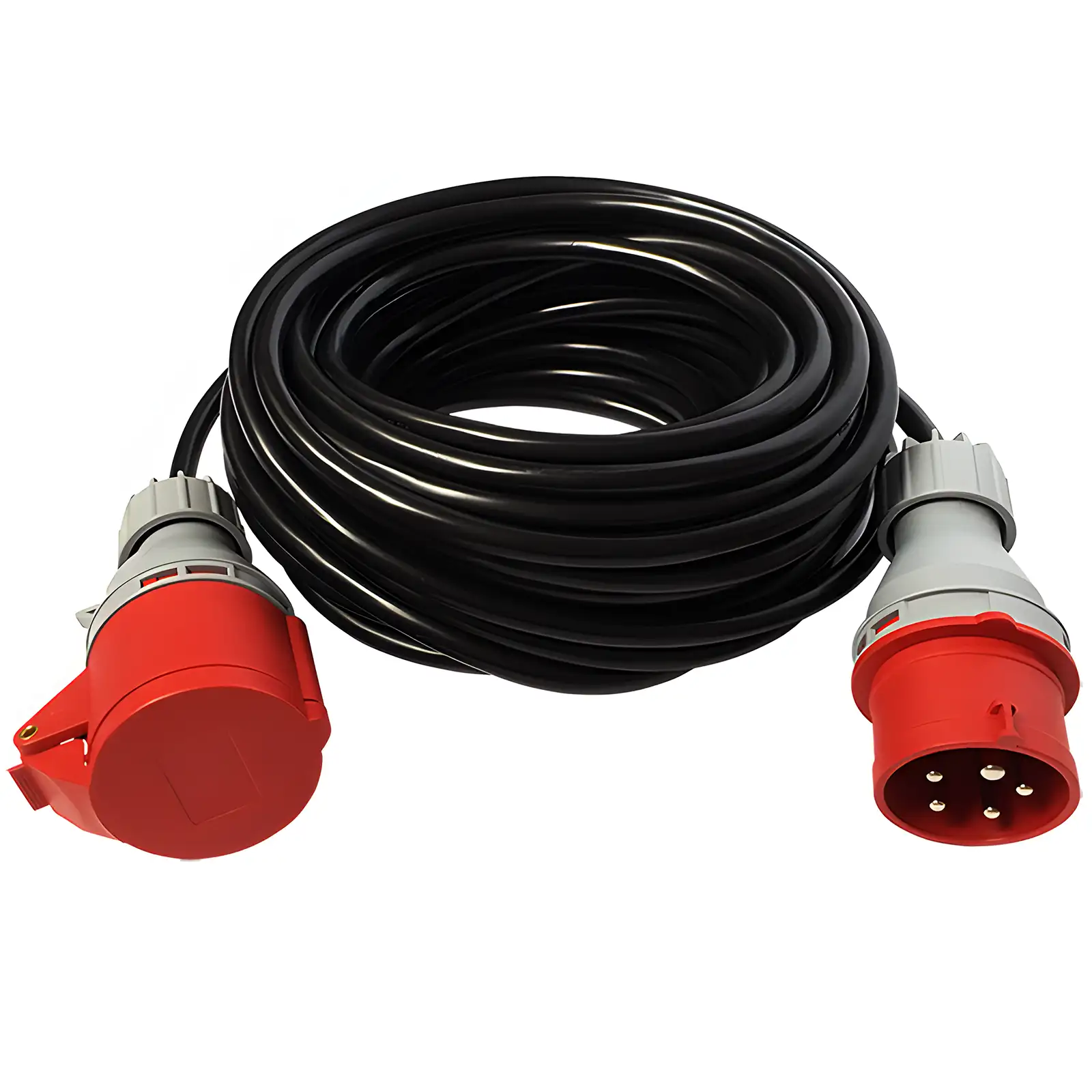 Power Distribution Cable Extender AC 16A 380V 3P+N+E – Power extension cable – IEC 60309 16A (M) to IEC 60309 16A (F)