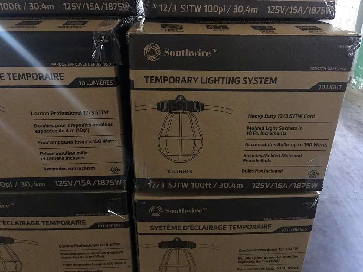 Temporary Lighting System Supplier