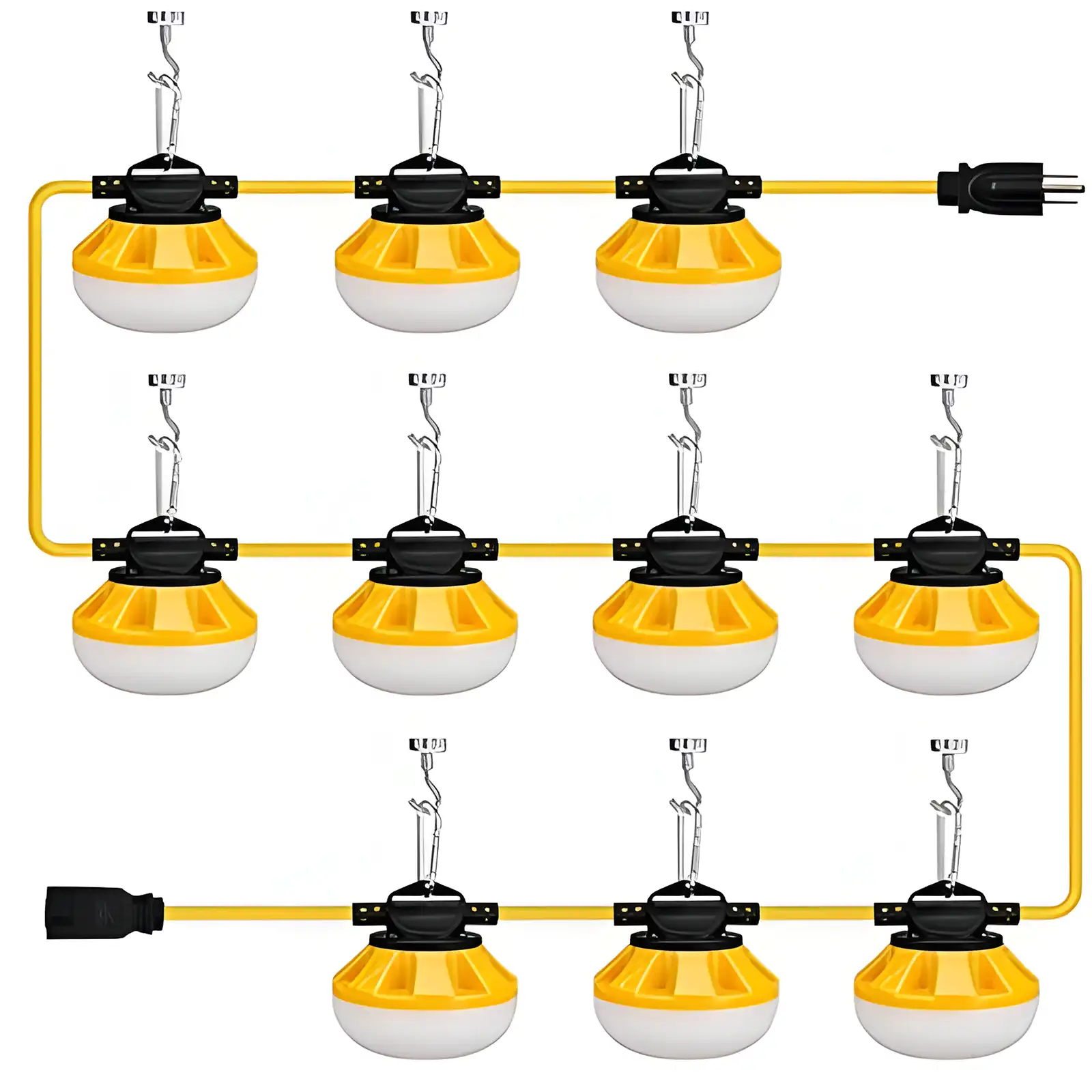 Temporary string light IP65 Waterproof and Shatterproof 100FT