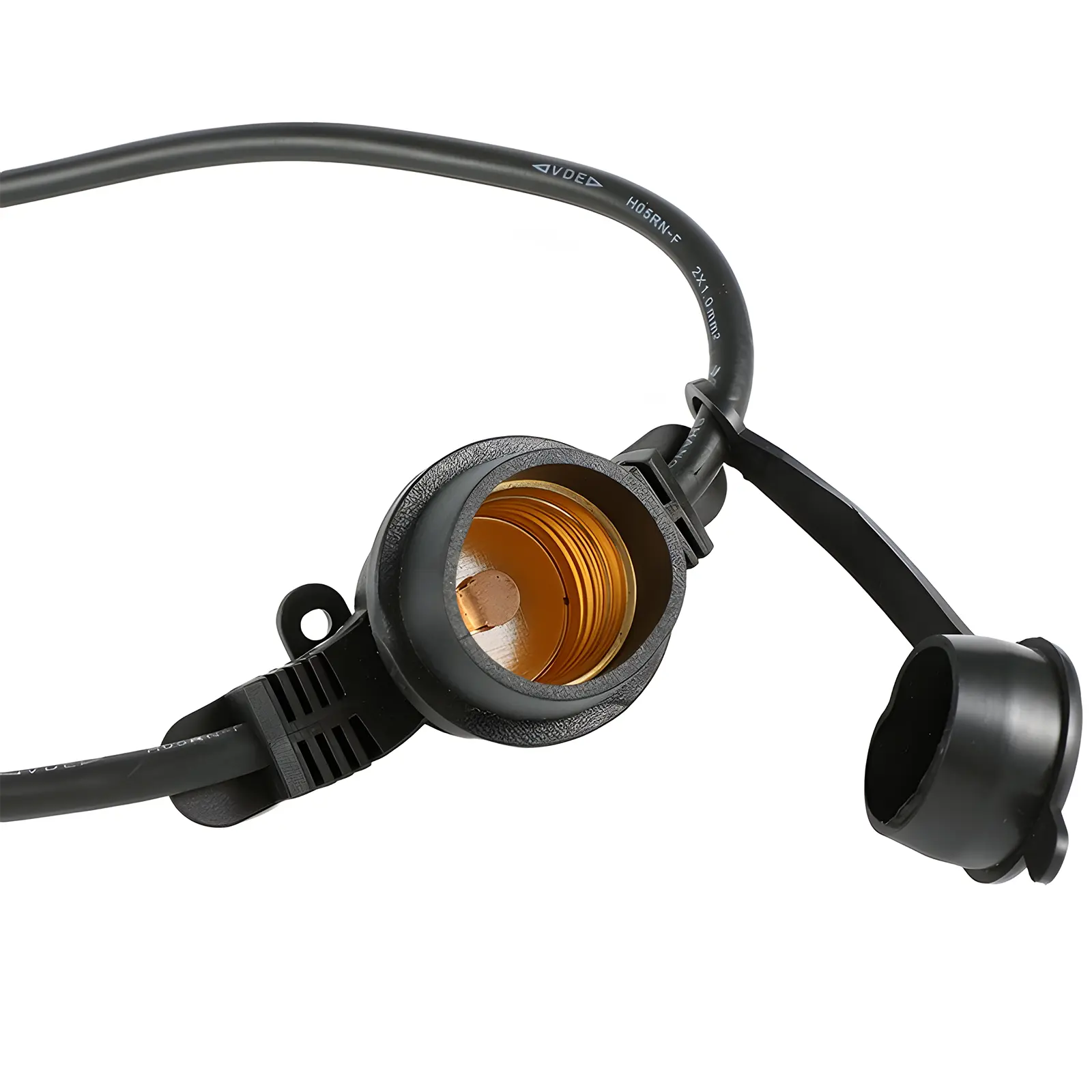 European String Light Fixed Lamp Holder IP65