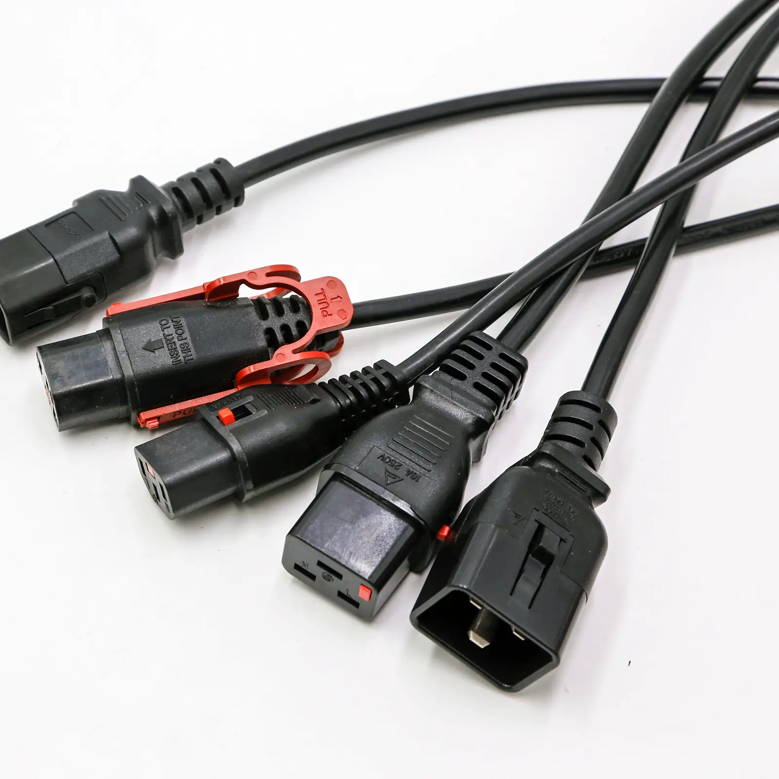 IEC 320 Locking Extension Cables