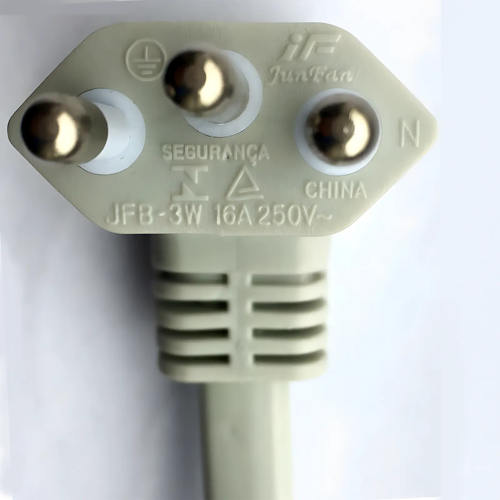 JFB-3W Brazil Power Supply Cords 16A