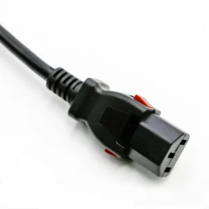 Z-Locking IEC 60320 C13 Power Cords