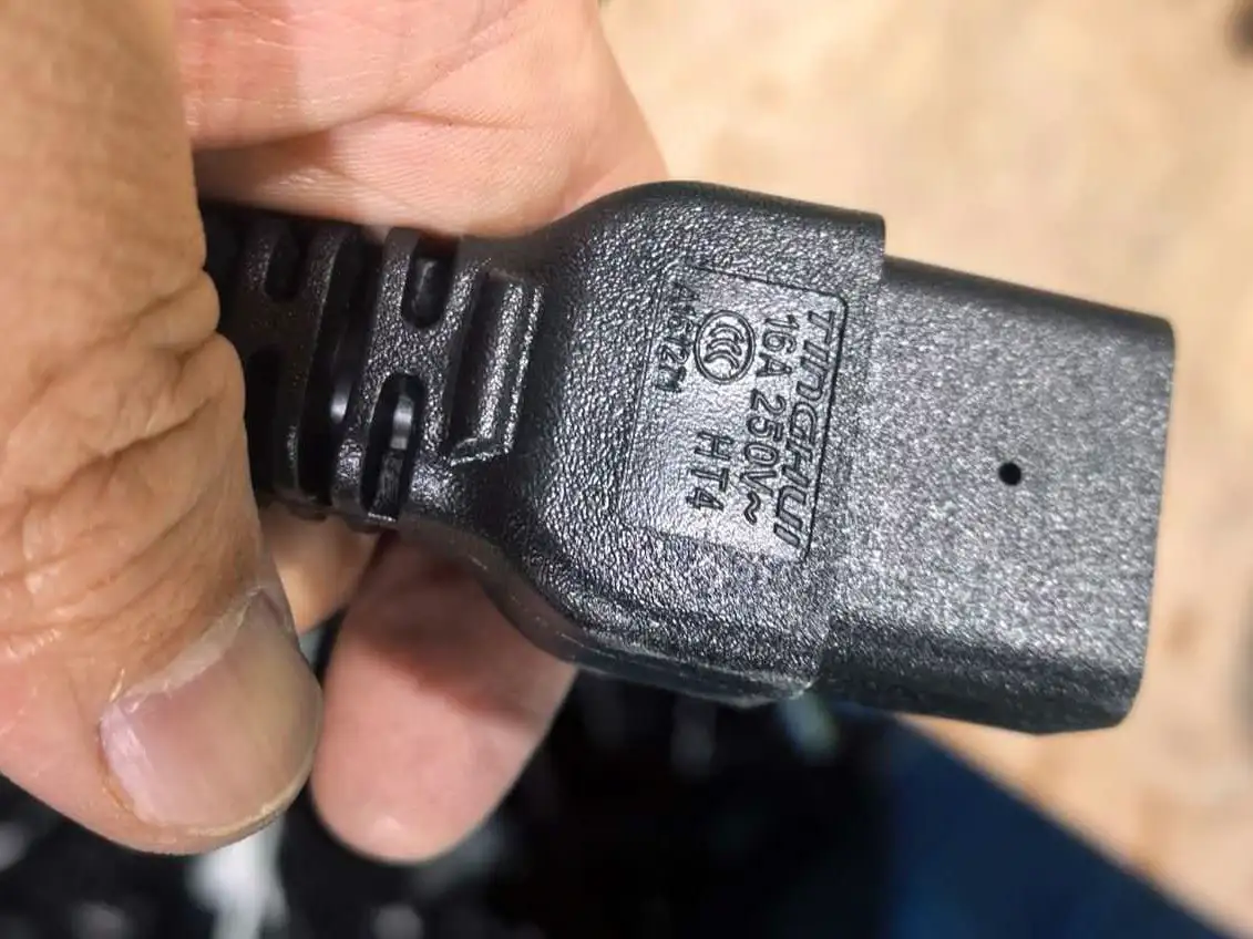 HT4 IEC 60320 C19 Power Cord China CCC Certified