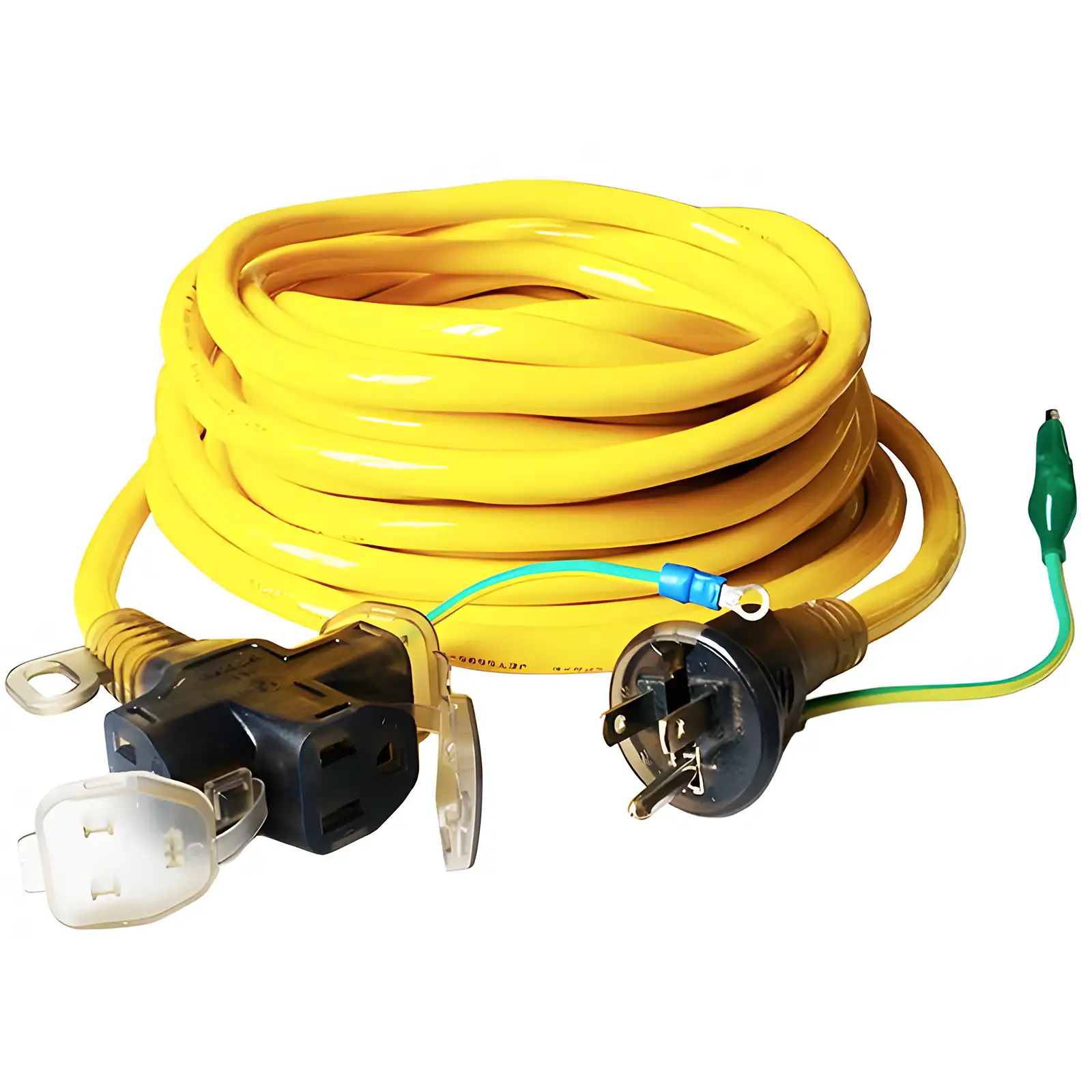 Custom Japan Extension Cord with Folding Earth Pin